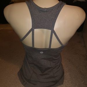 Athleta workout top. Cute back design! Sz small